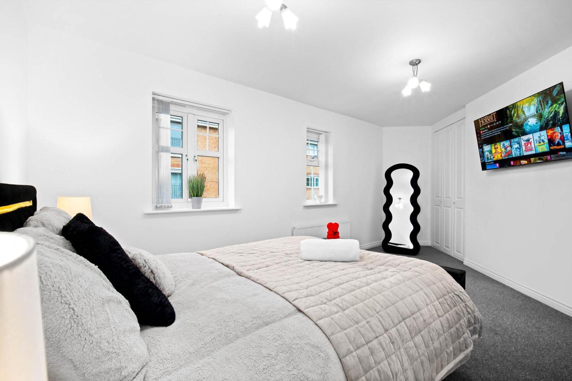 Harmony House 3 Bedroom New Build For Families, Contractors, Black Country Museum Sleeps 6 Tipton Exterior foto